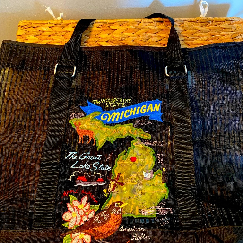 Michigan tote bag